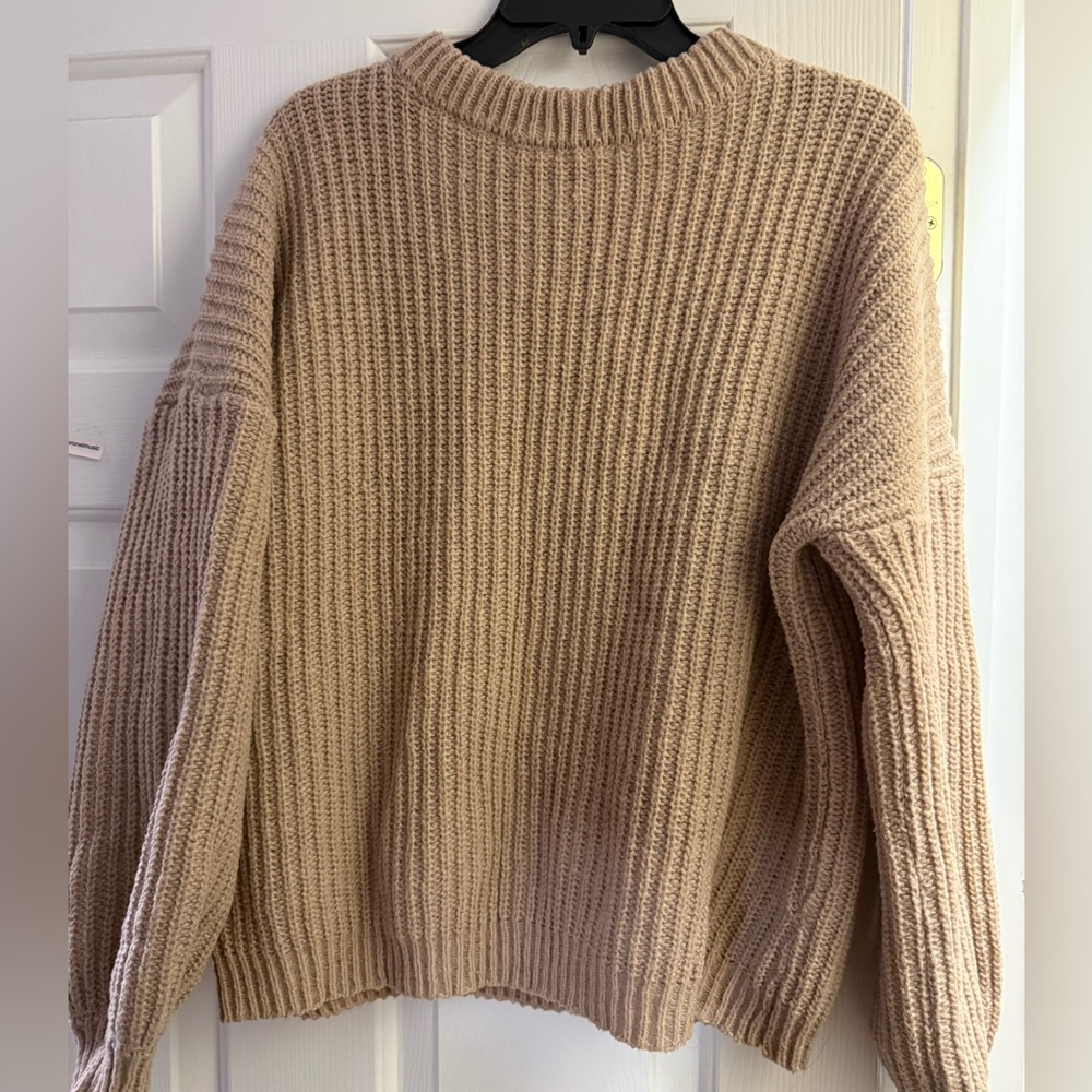 Cozy Tan Women's Sweater